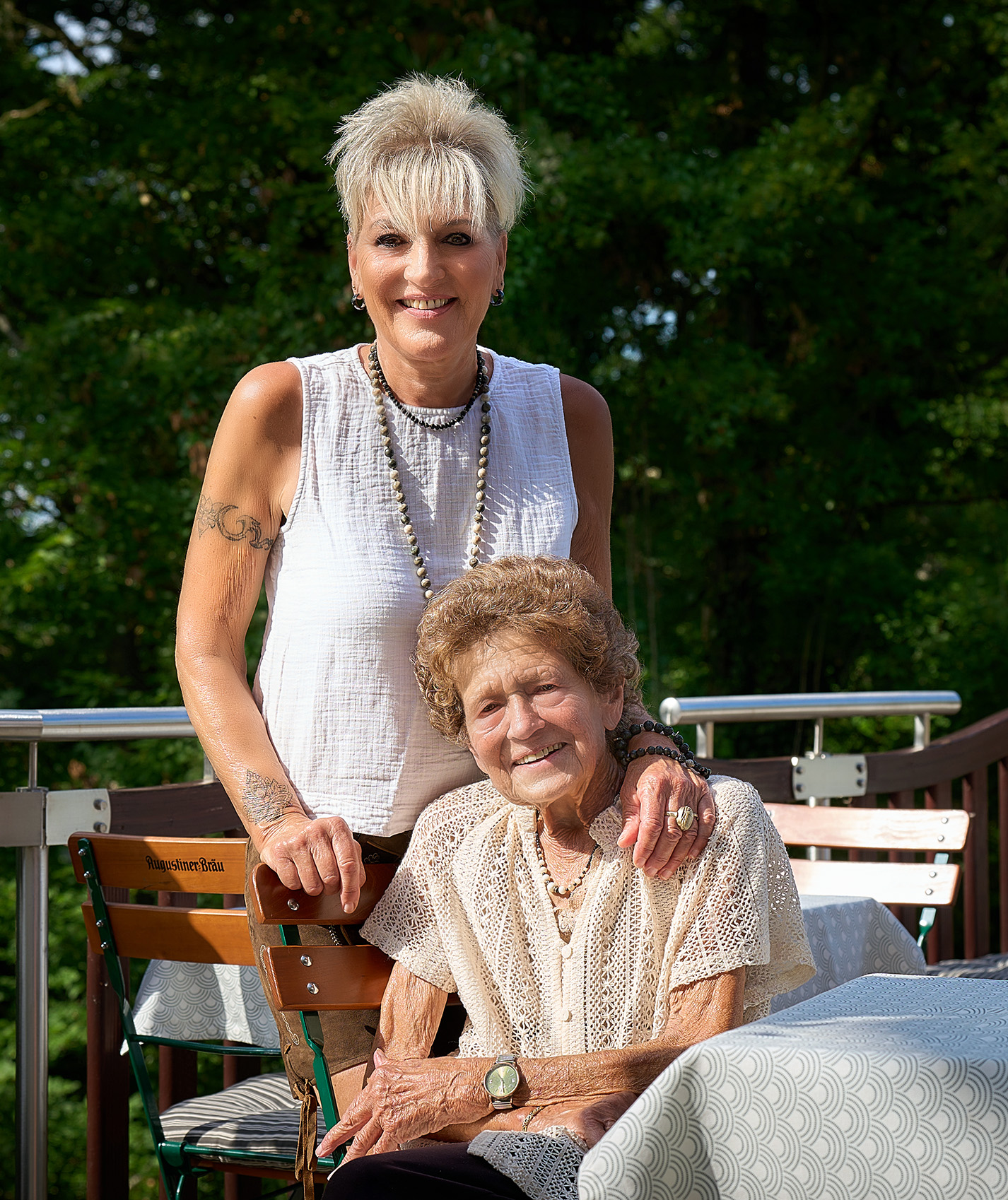 Wirtsleut Sylvia und Lise Bartsch aus Margarethenberg